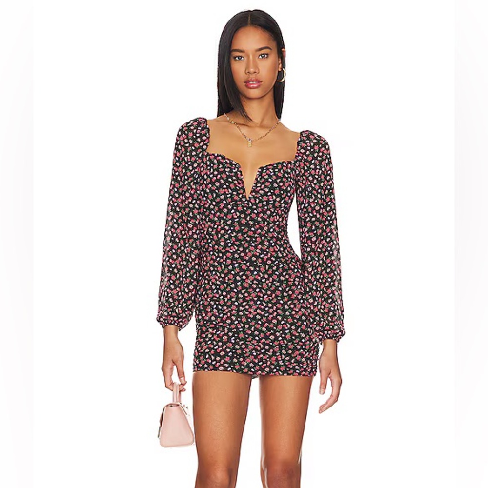 Revolve Long Sleeve Mini Dress
